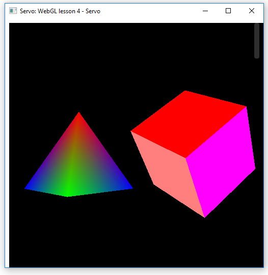 WebGL in Servo on Windows