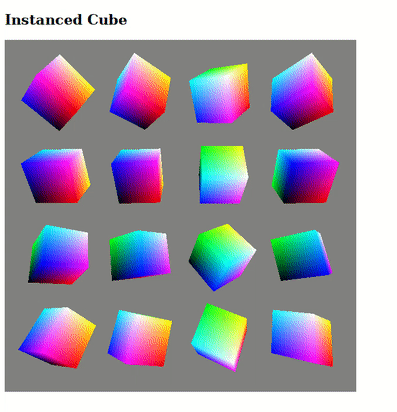 Instanced Cube