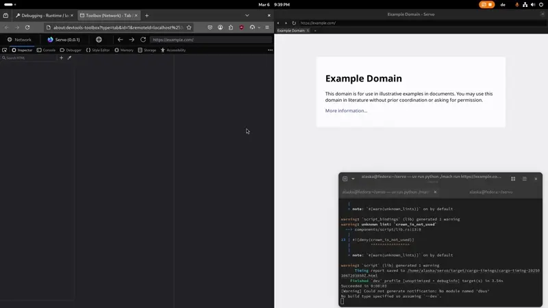 Highlighting elements from the layout inspector